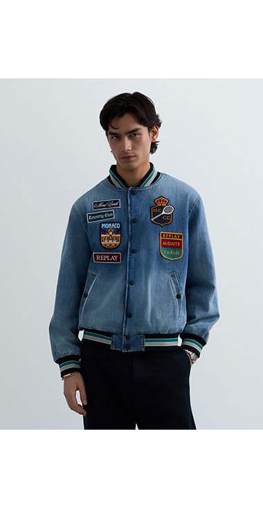 REPLAY × Monte Carlo Country Club デニムボンバージャケット